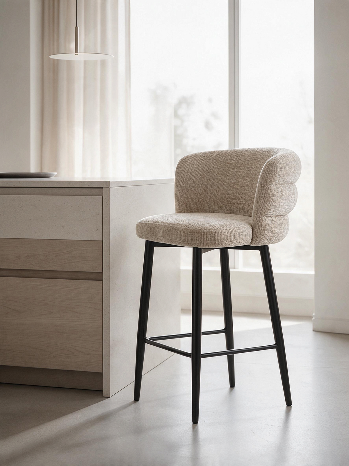
Sgabello da bar di design „Cloud“ - Altezza della seduta 65 cm