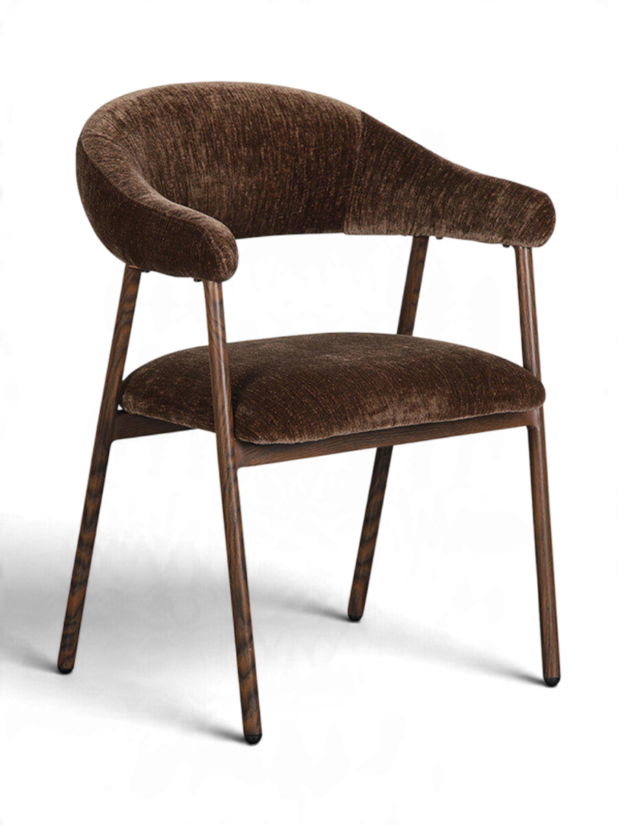 
Poltrona di design „Scandi“ - Terra d'ombra