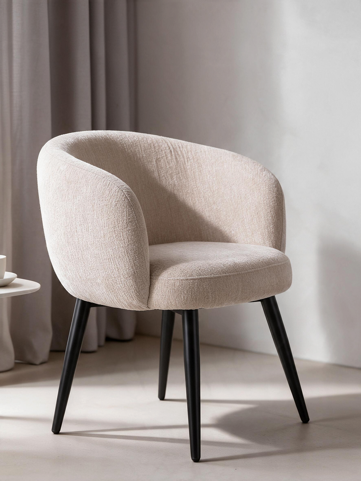 
Poltrona di design „Nox“ - Creme