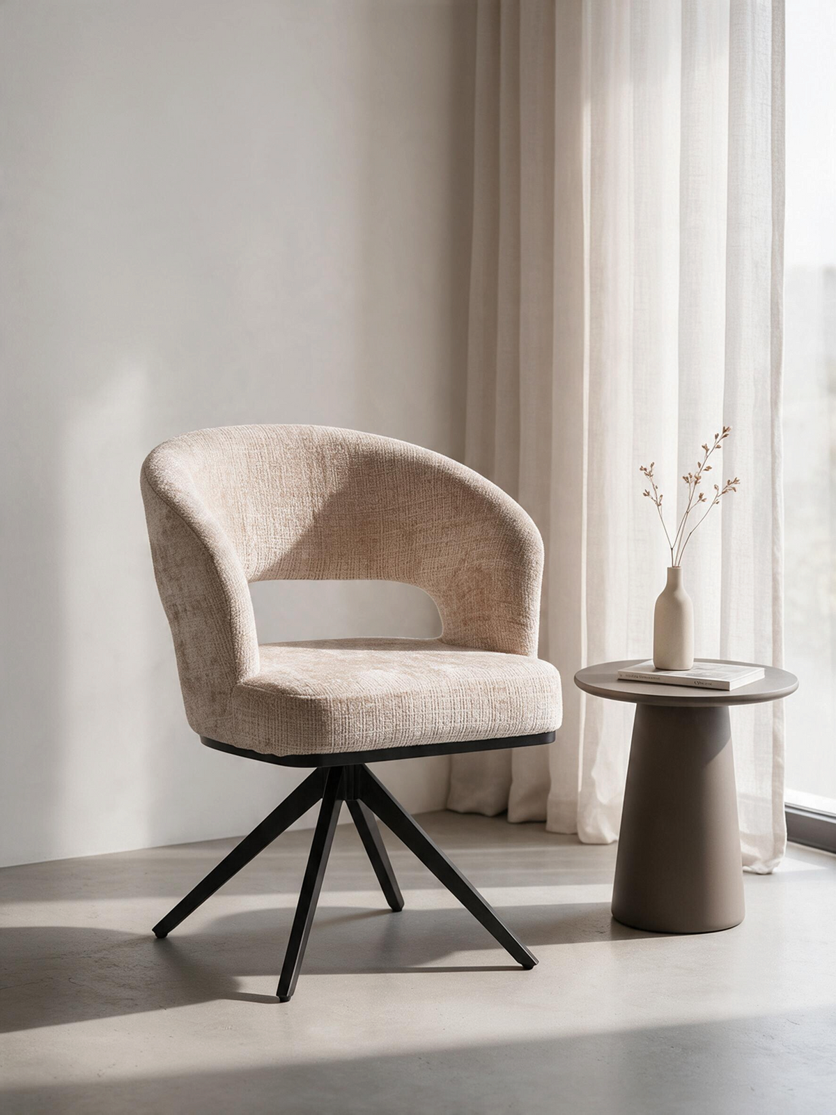
Poltrona di design „Alena“ - Creme