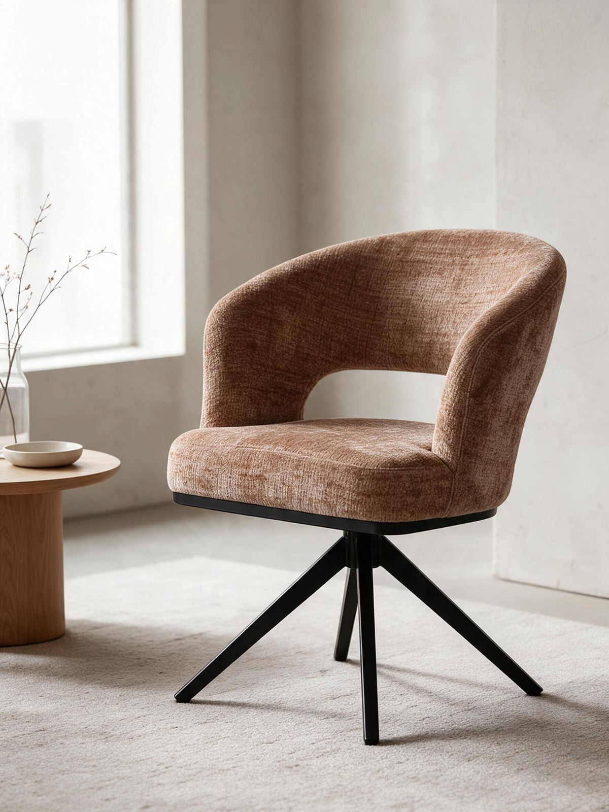 
Poltrona di design „Alena“ - Cammello