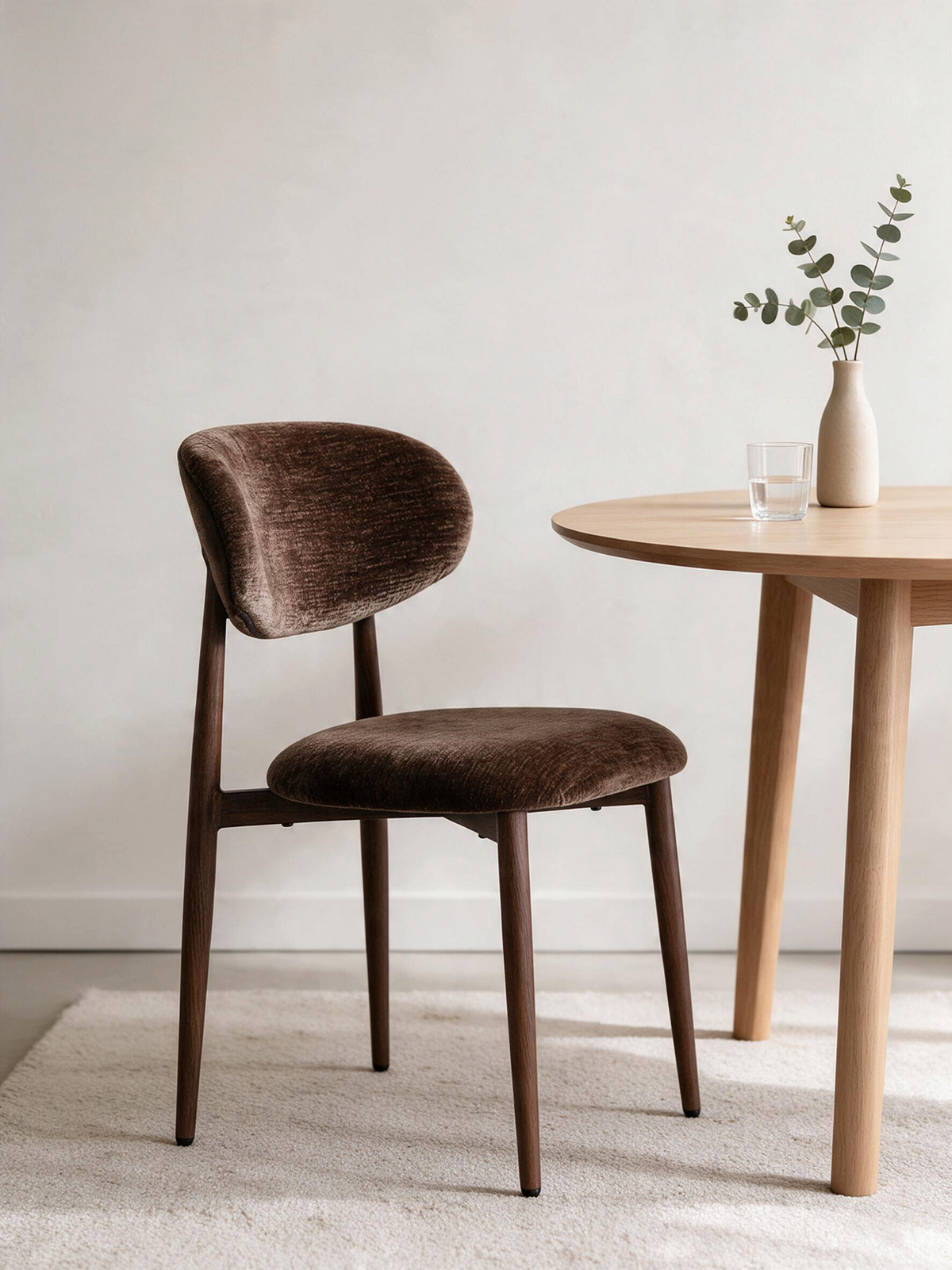 
"Japandi" Design Chair - Umber