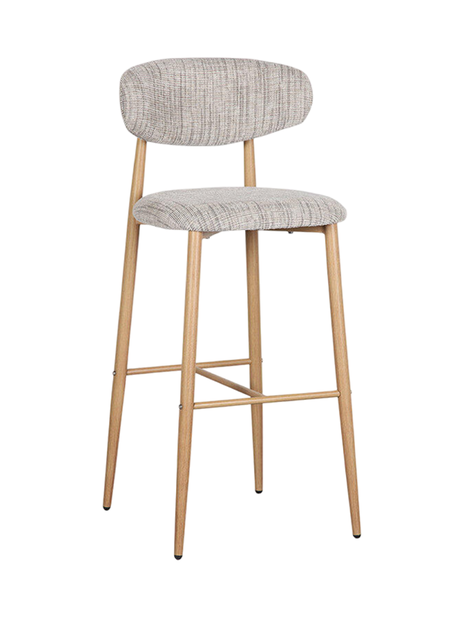 
Tabouret de bar design « Japandi », différentes hauteurs - Okura / Hauteur d'assise 80 cm