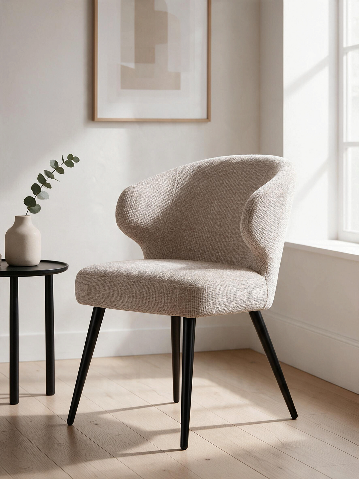 
Sedia di design „Meray“ - Crema