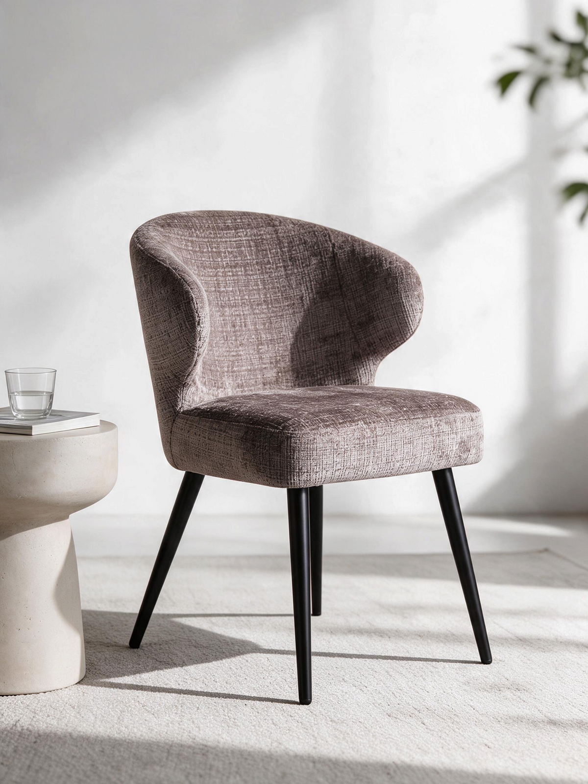 
Sedia di design „Meray“ - Visone