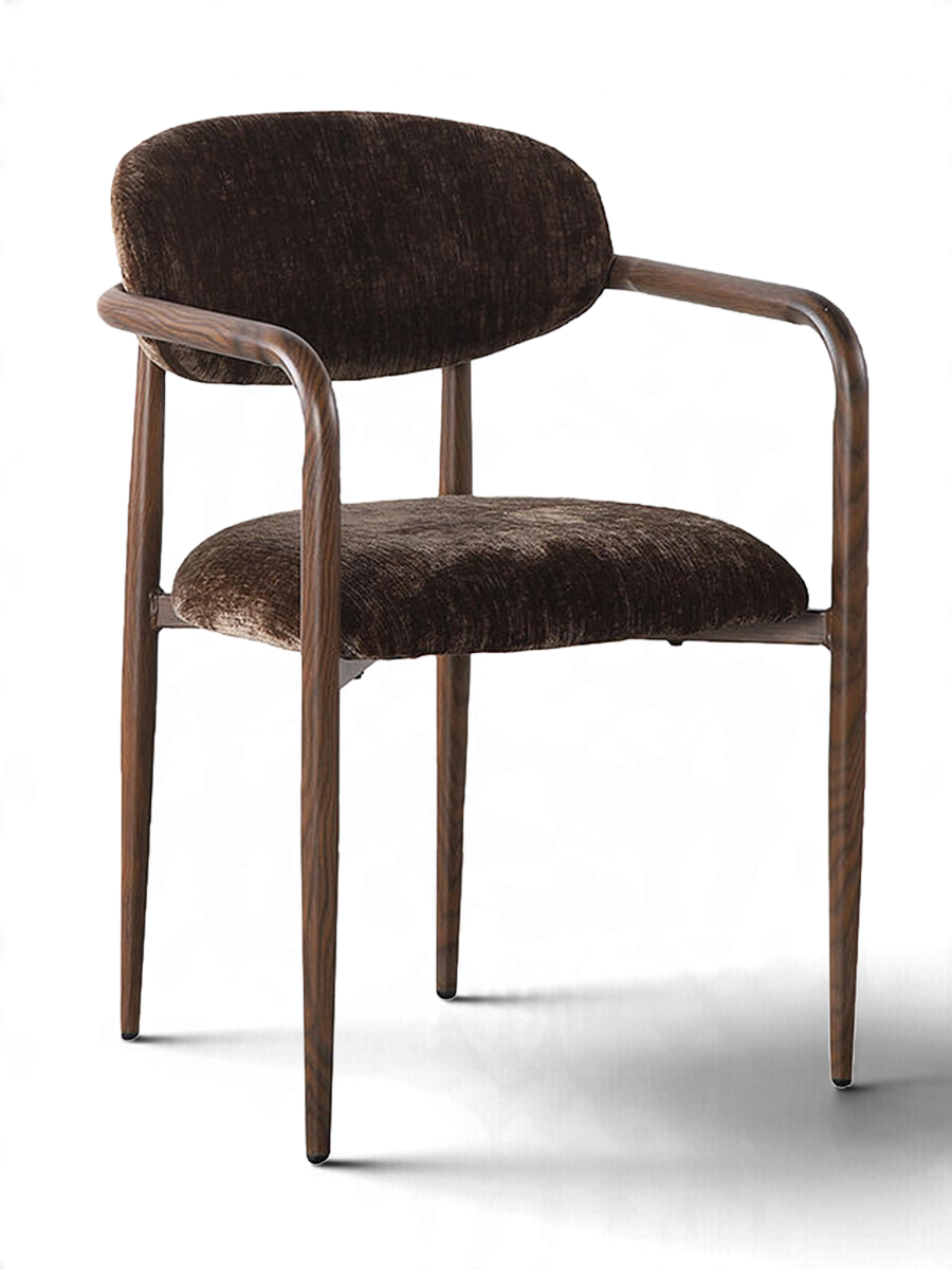 
Poltrona di design „Sake“ - Terra d'ombra