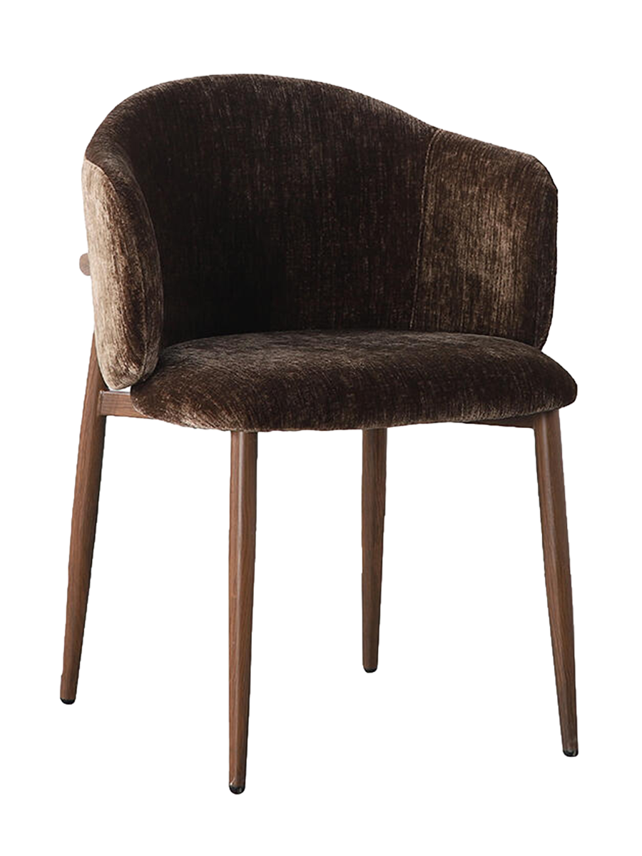 
Designer Armchair "Osaka" - Umber