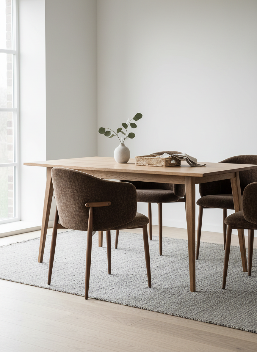 
Designer Armchair "Osaka" - Umber
