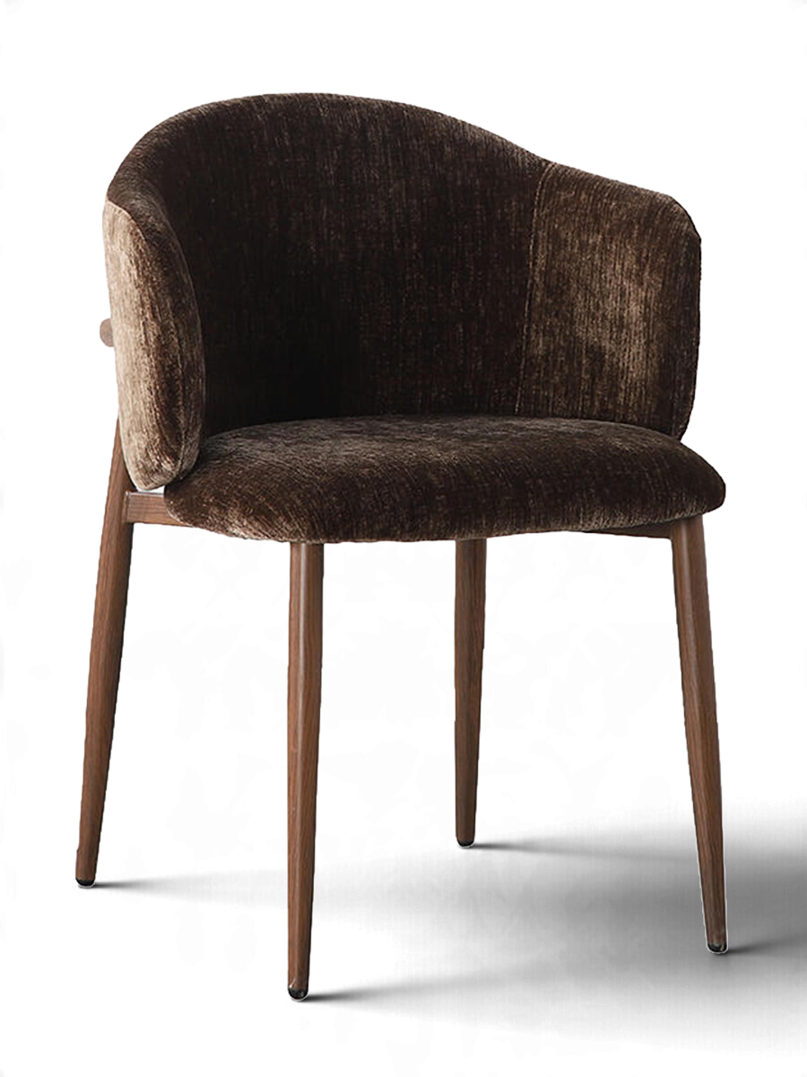 
Poltrona di design „Osaka“ - Terra d'ombra