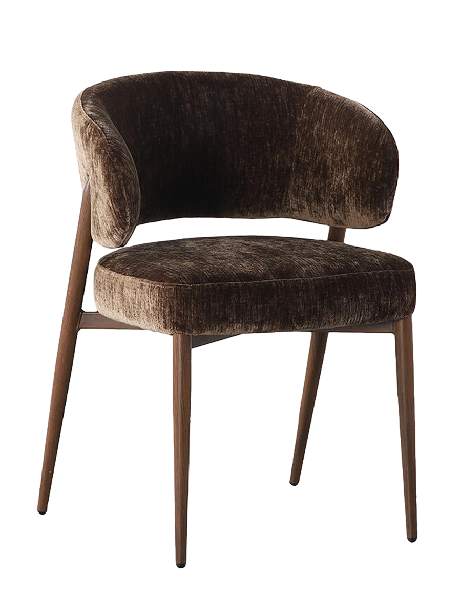 
Designer Armchair "Fuji" - Umber