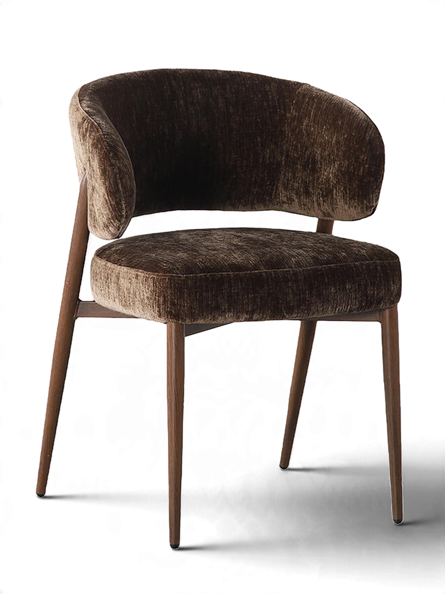 
Poltrona di design „Fuji“ - Terra d'ombra