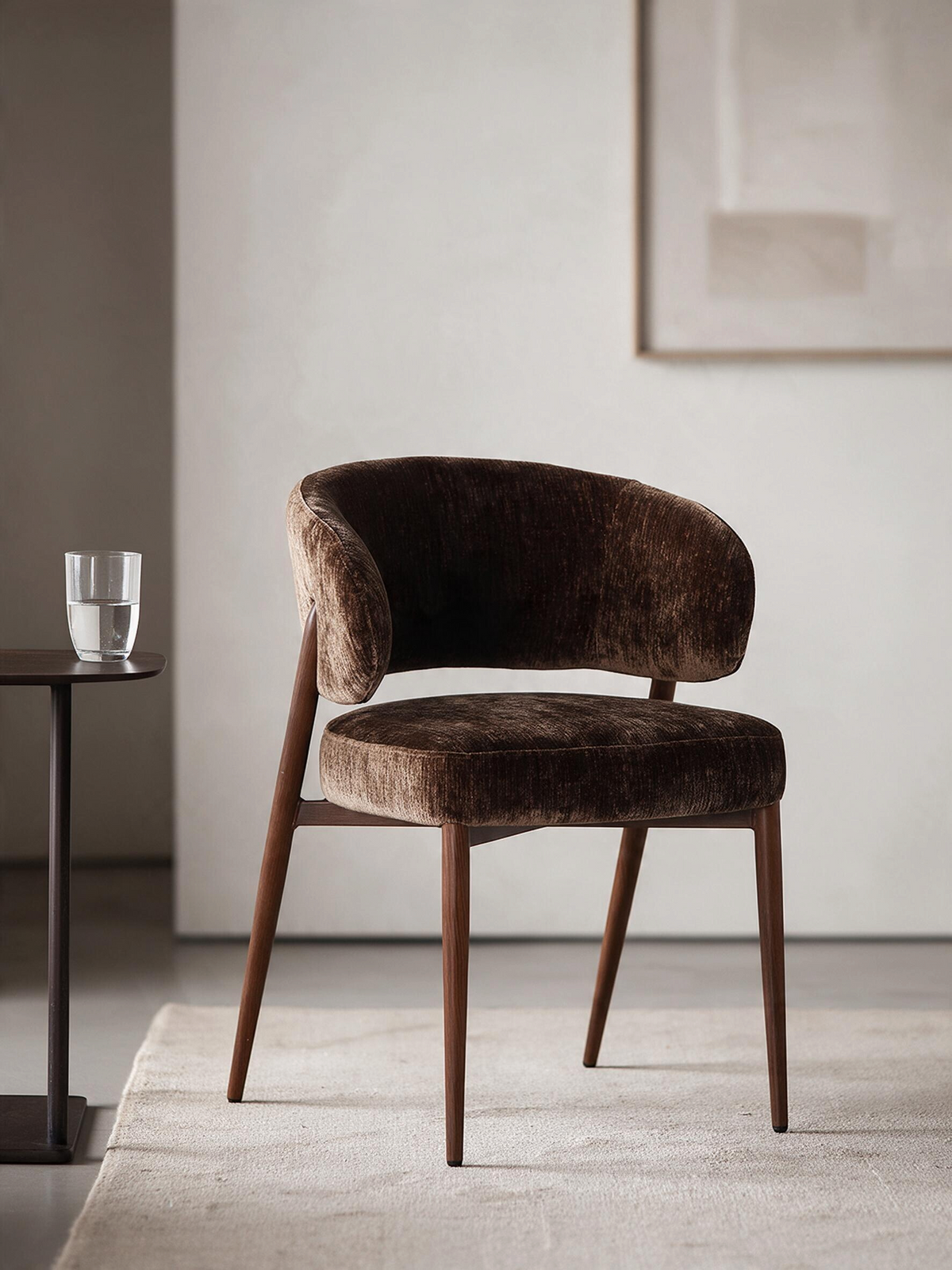 
Poltrona di design „Fuji“ - Terra d'ombra