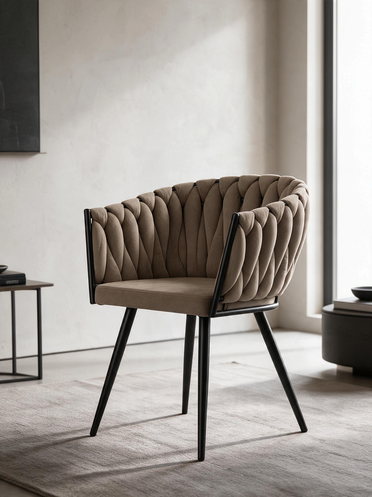 
Poltrona di design „Wave“ - Rivestimento in sabbia