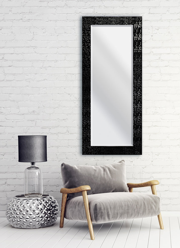 
Specchio da parete «Beely Nero» 68.5 x 158.5 cm