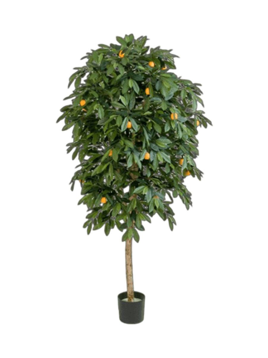 
Plante artificielle réaliste « Citrus Mandarine », différentes tailles - Hauteur 110 cm