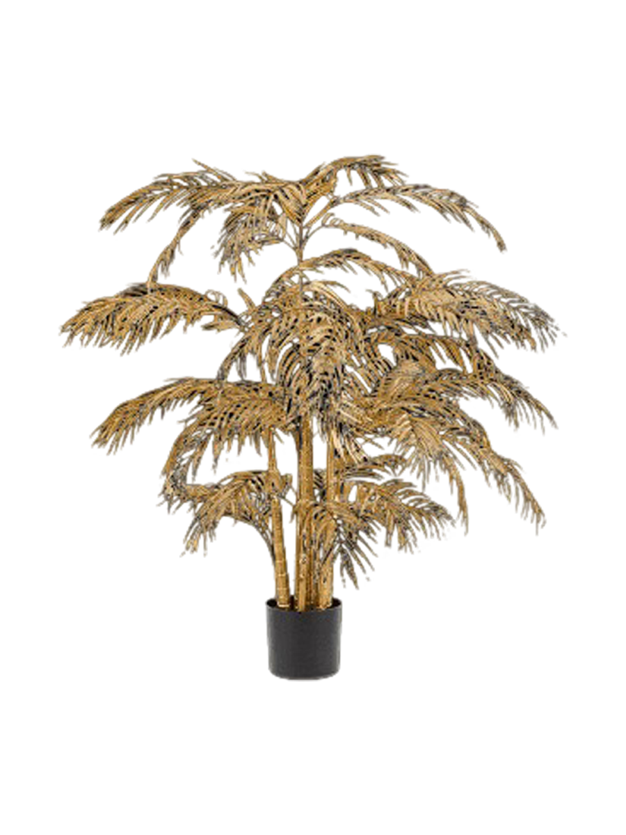 
Pianta artificiale XL dall'aspetto realistico «Areca Palm Gold», Ø 115 x 200 cm