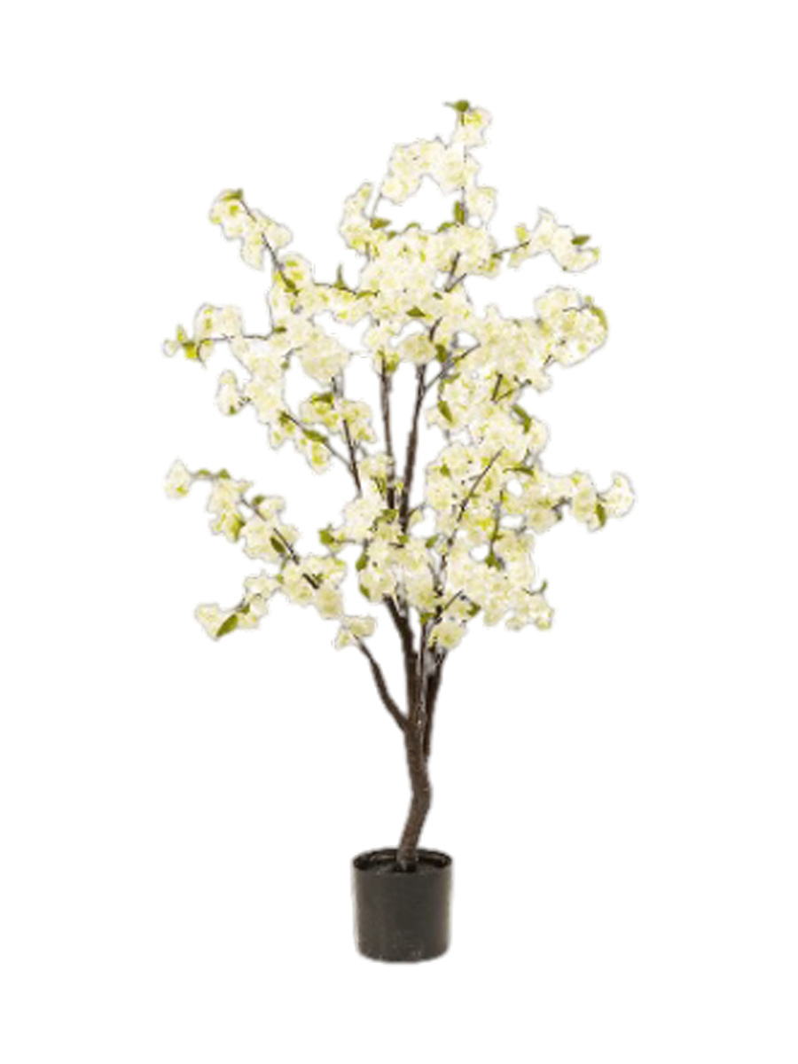 
Plante artificielle réaliste « Cherry Blossom Tree Cream », différentes tailles - Ø 75 x 135 cm