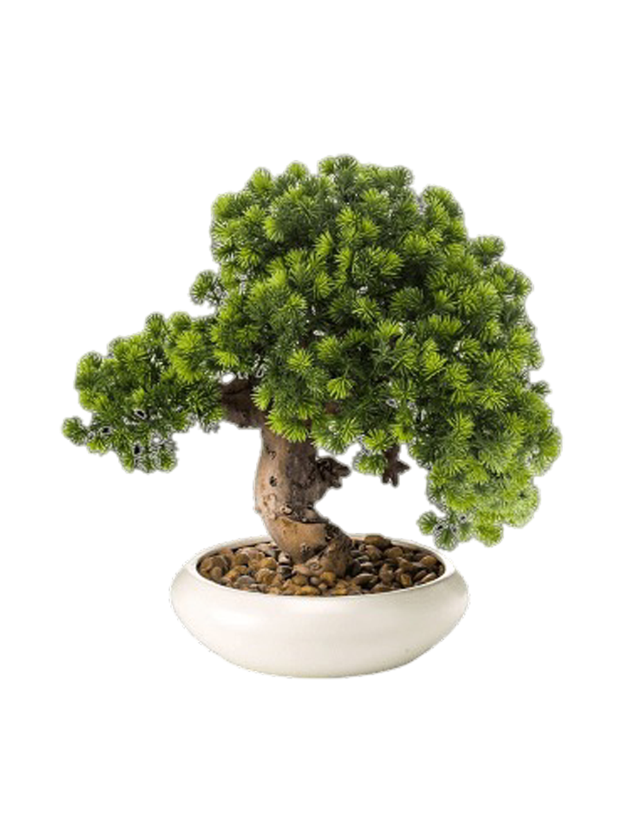 
Plante artificielle réaliste "Bonsaï Blanc"