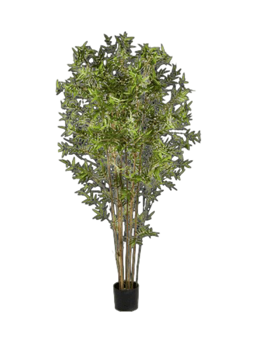 
Plante artificielle réaliste « Bambou japonais oriental », différentes tailles - Hauteur 150 cm