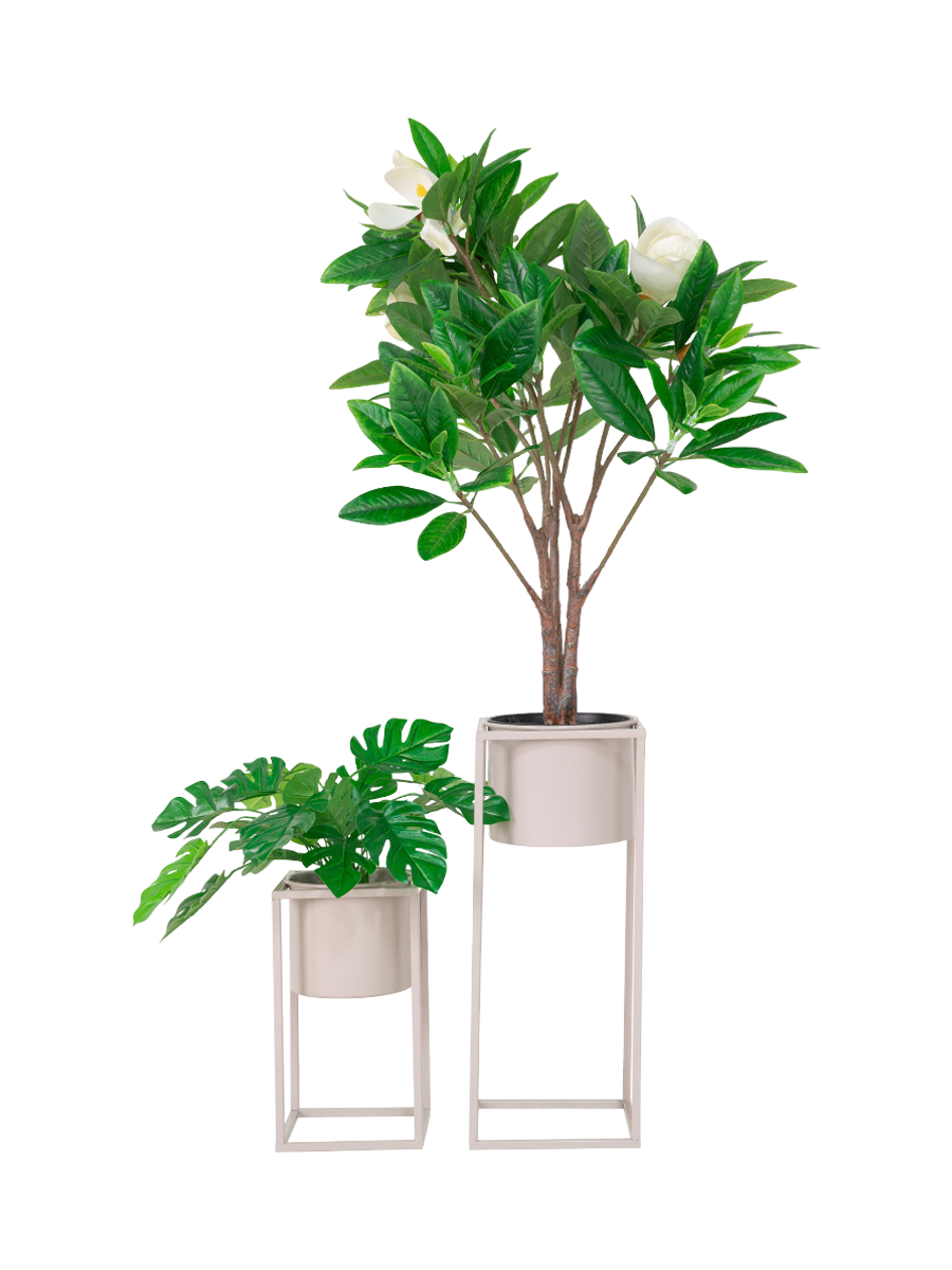 
Set di portafiori di design «Marla» (2 pezzi) - Sabbia