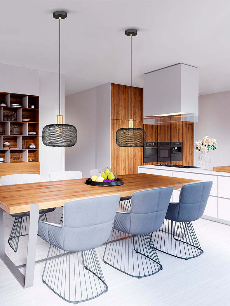 
LED Designer Pendant Light “Osiris,” single-bulb