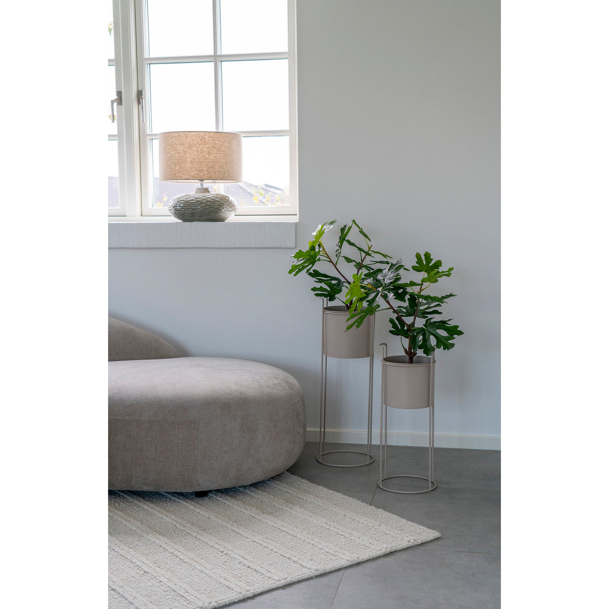 
Designer planter set “Rabo” (2 pieces)