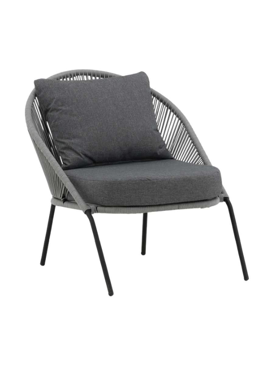 
Fauteuil de jardin « Lindos » - Gris