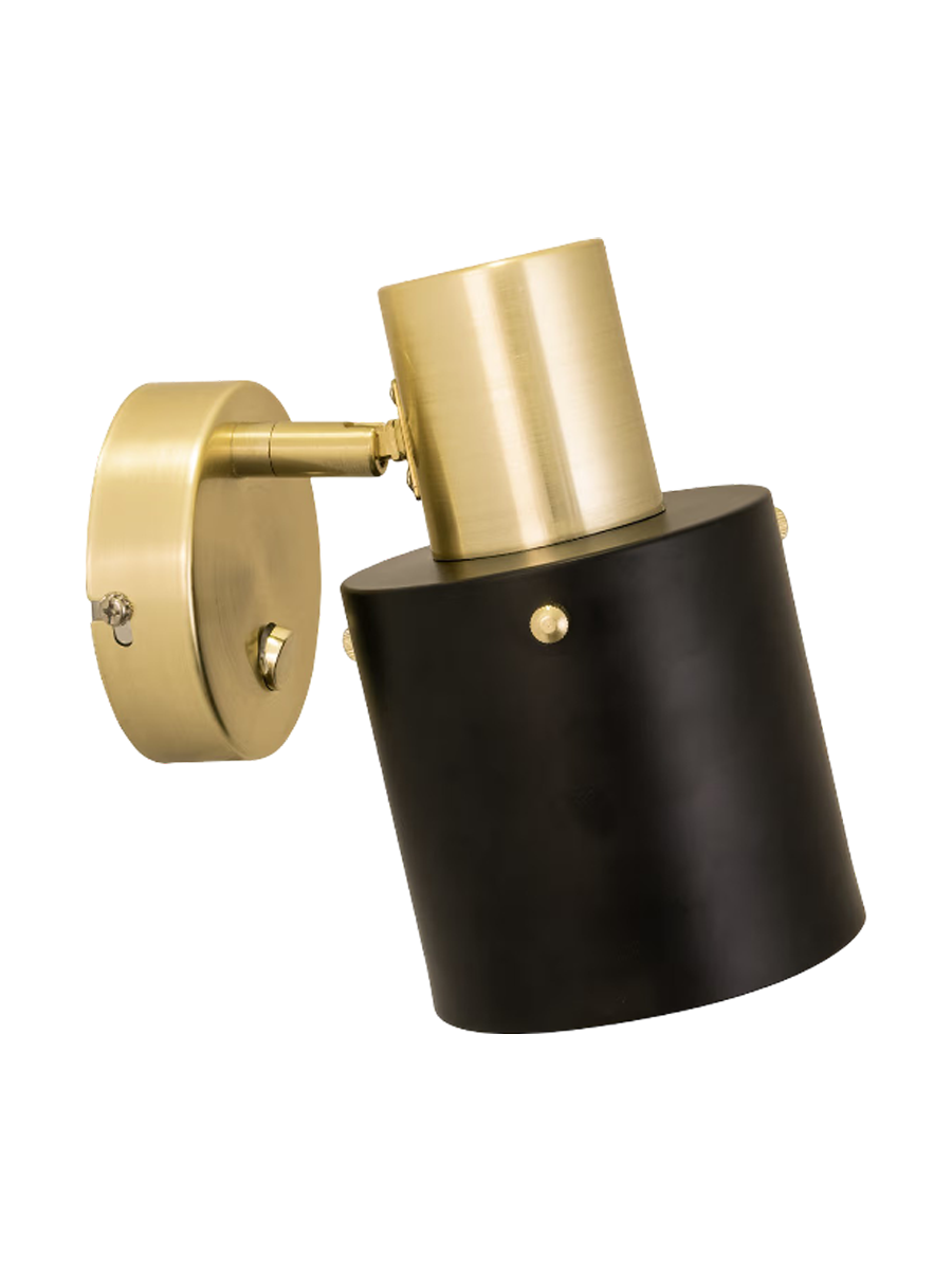 
Flexible Wall Lamp "Clark" - Black/Gold
