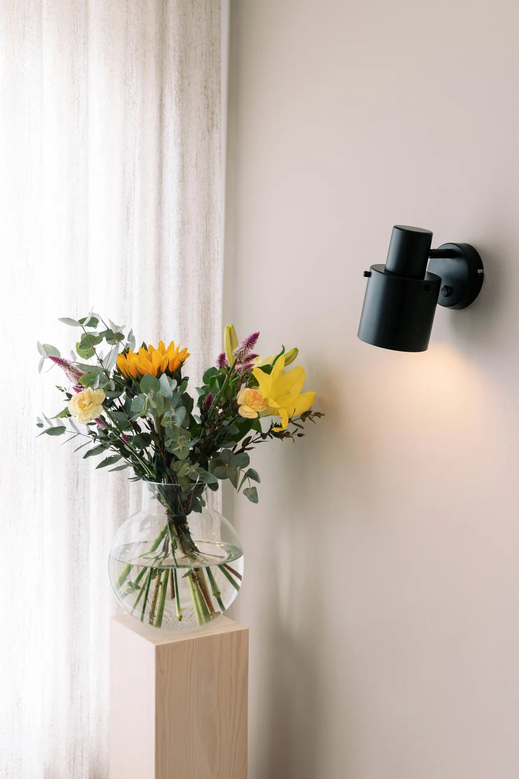 
Flexible Wall Lamp "Clark" - Black