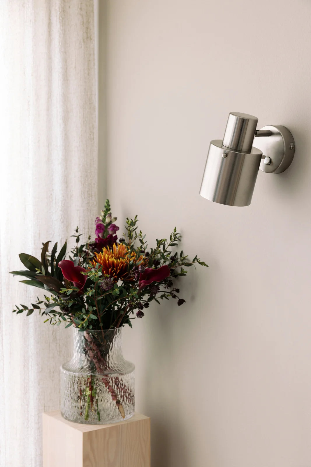 
Flexible Wall Lamp "Clark" - Silver