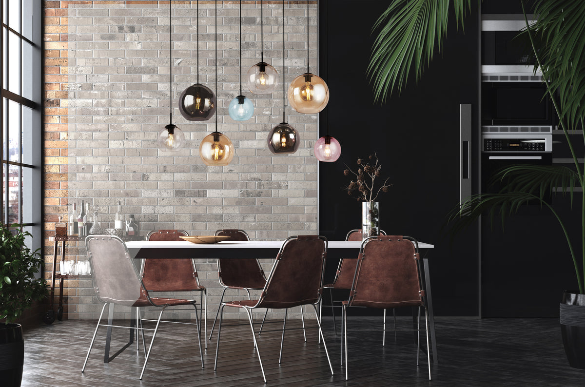 
Dimmbare Design Pendellampe „Mardi“ Linear
