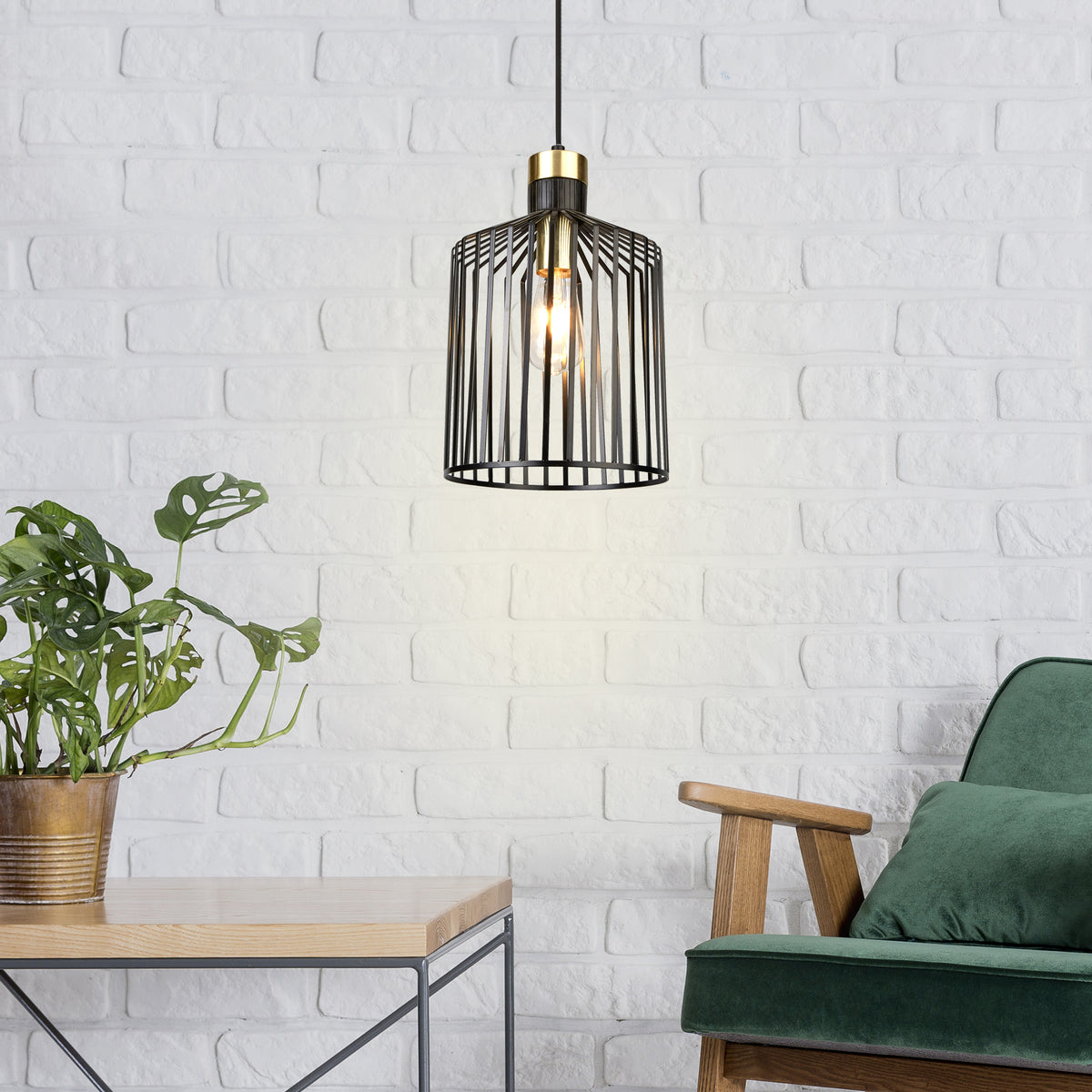 
Lampada a sospensione „Bird Cage“ - Ø 22/ H 36 cm