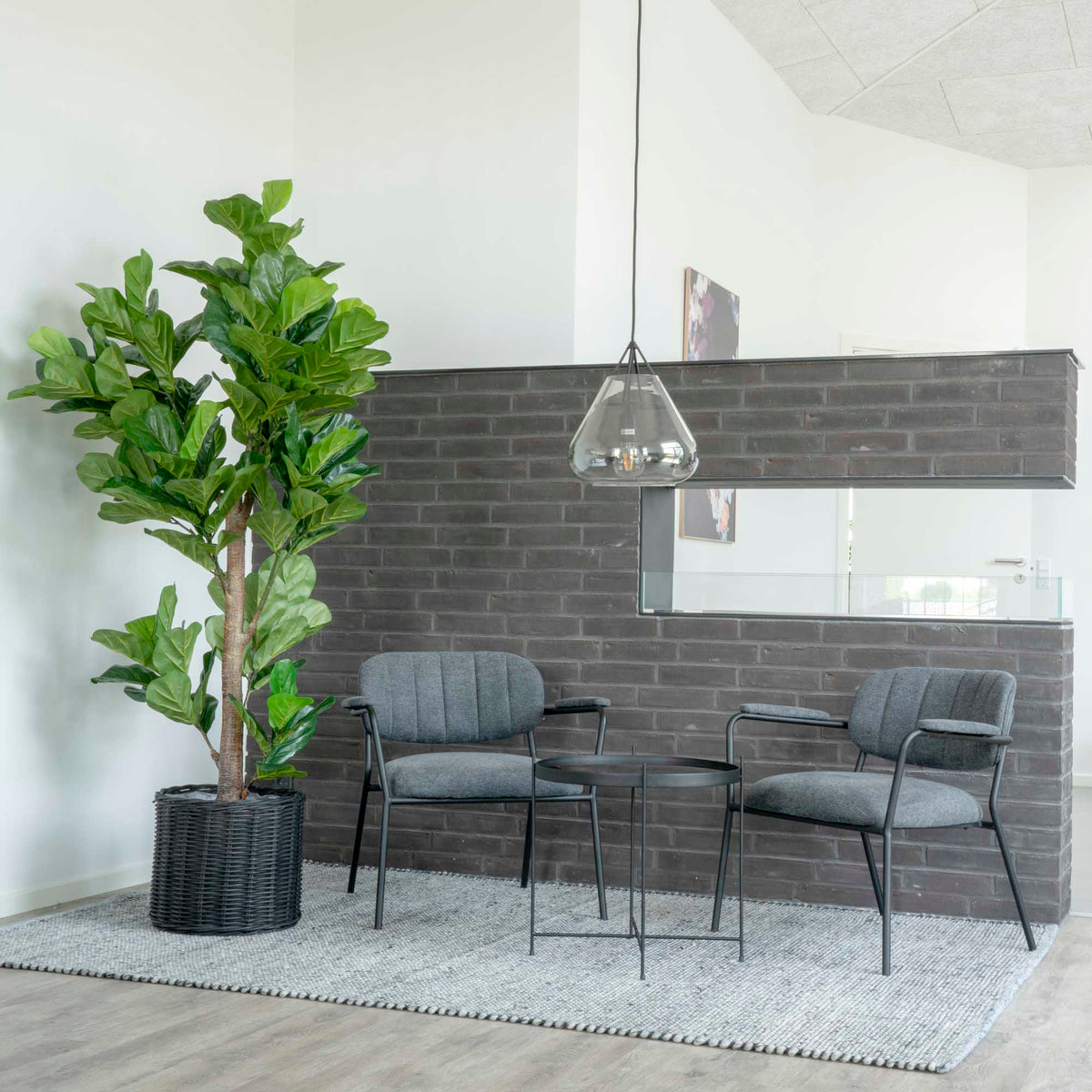 
Pianta artificiale realistica „Fiddle Leaf Tree“ - 190 cm