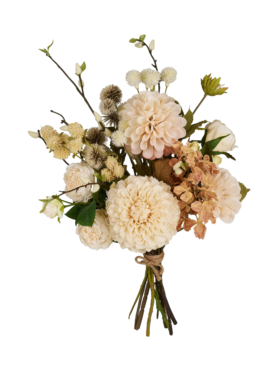 
Bouquet di fiori artificiali „Caffe Latte“
