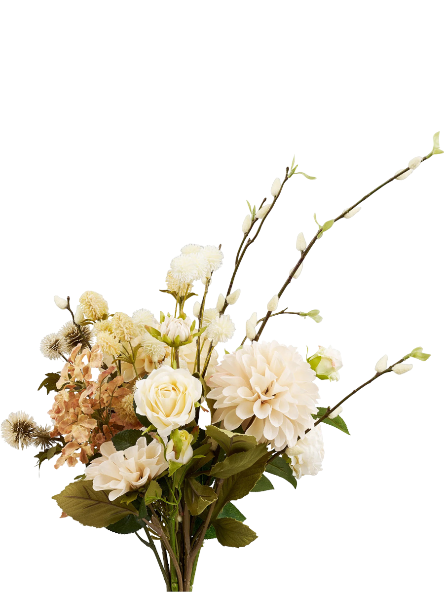 
Bouquet di fiori artificiali „Caffe Latte“