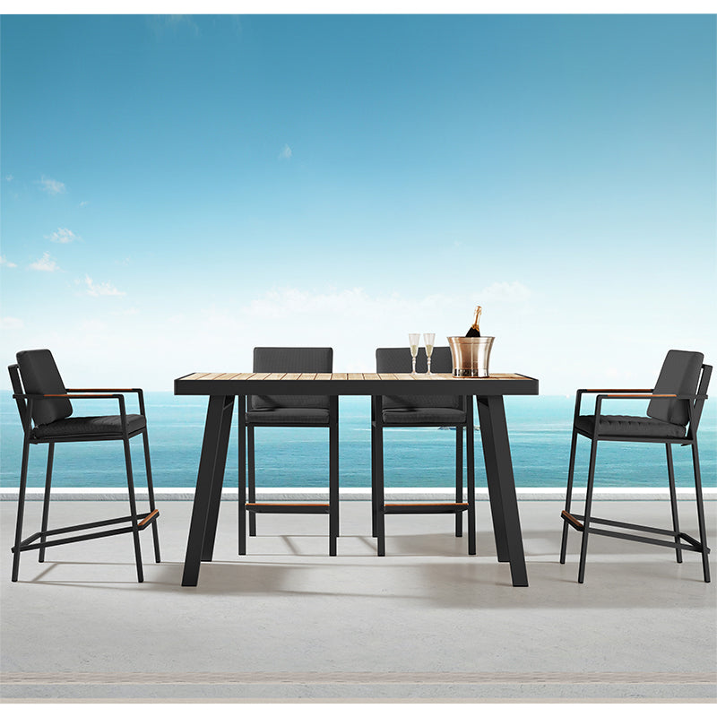 
Premium Outdoor Bar Set "Nofi" 6+1 - Anthracite