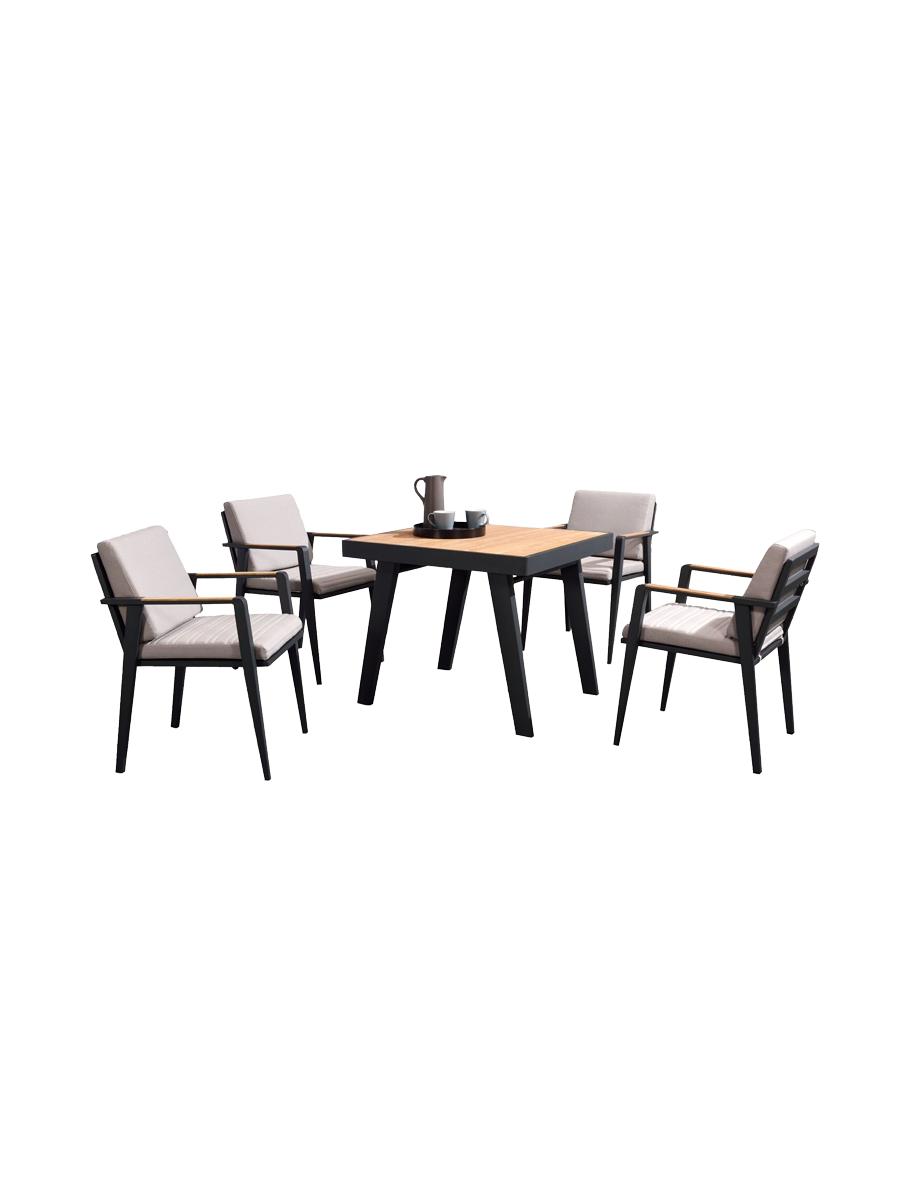 
Premium Outdoor Dining Set "Emoti" 4+1