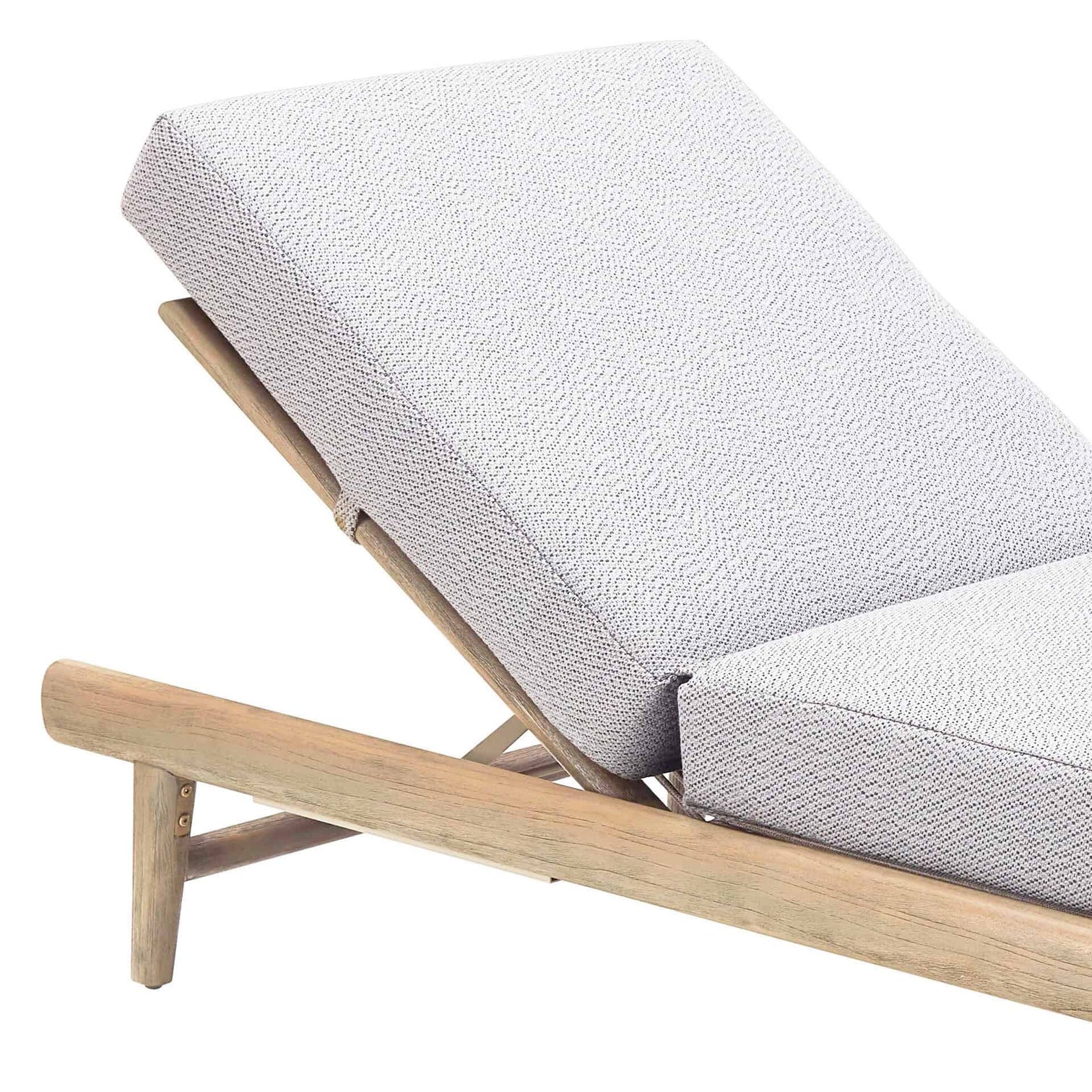 
Chaise longue de jardin « Leo » haut de gamme avec table d'appoint - Fahren ; Brun, Référence : Gris