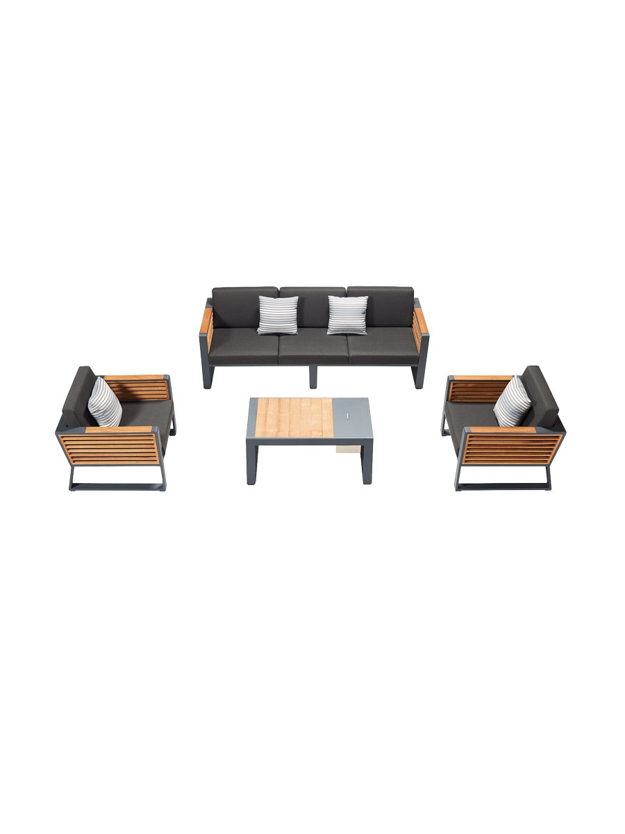 
Premium "New York" 5-Seater Garden Lounge Set
