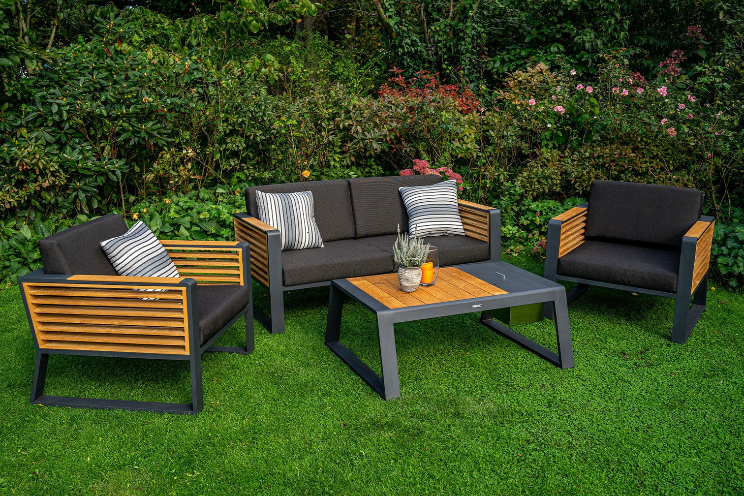 
Premium Garden Lounge Set "New York" for 4 people