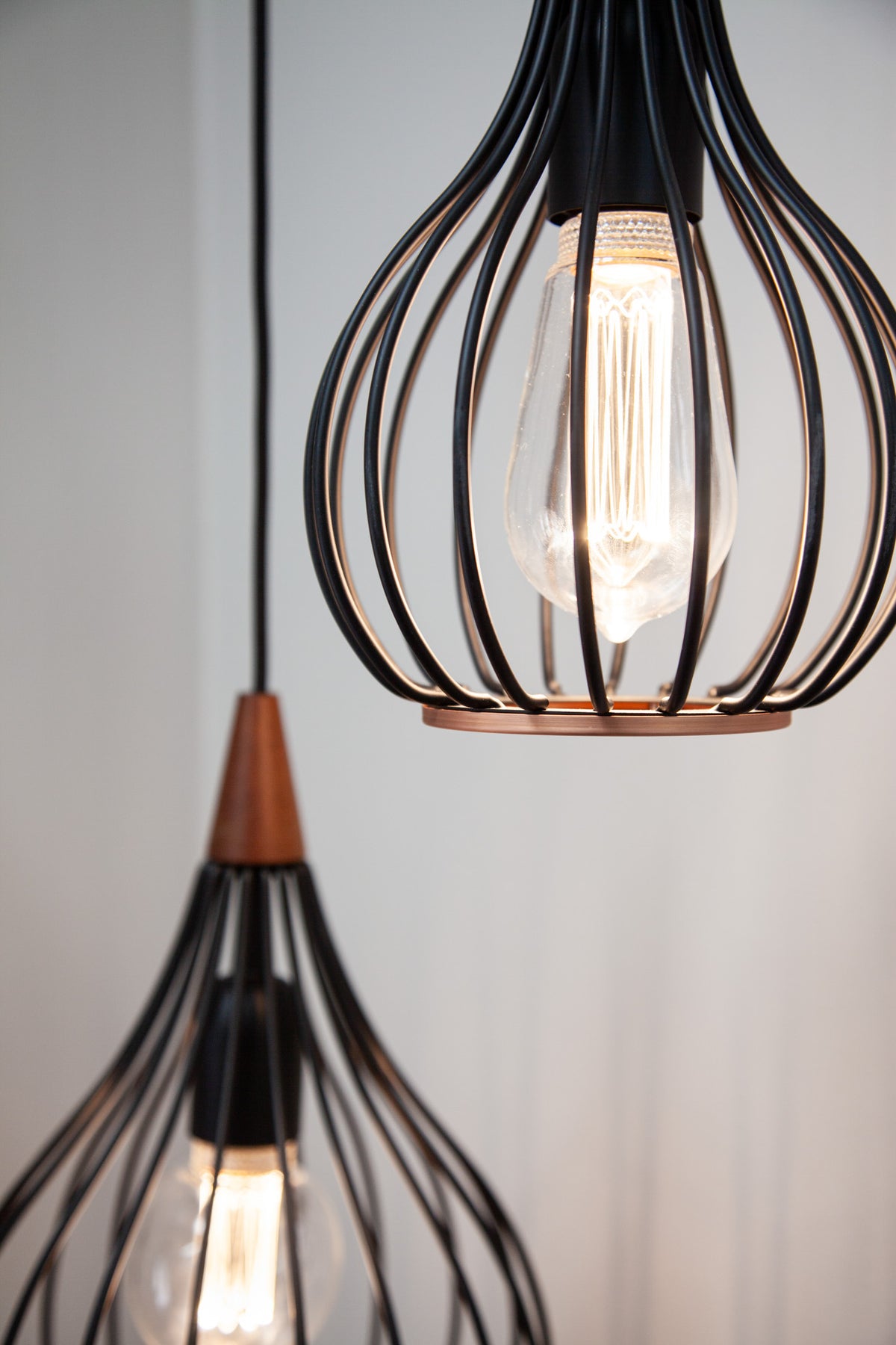 
Lampada a sospensione di design "Drops Metal" - ø 30cm
