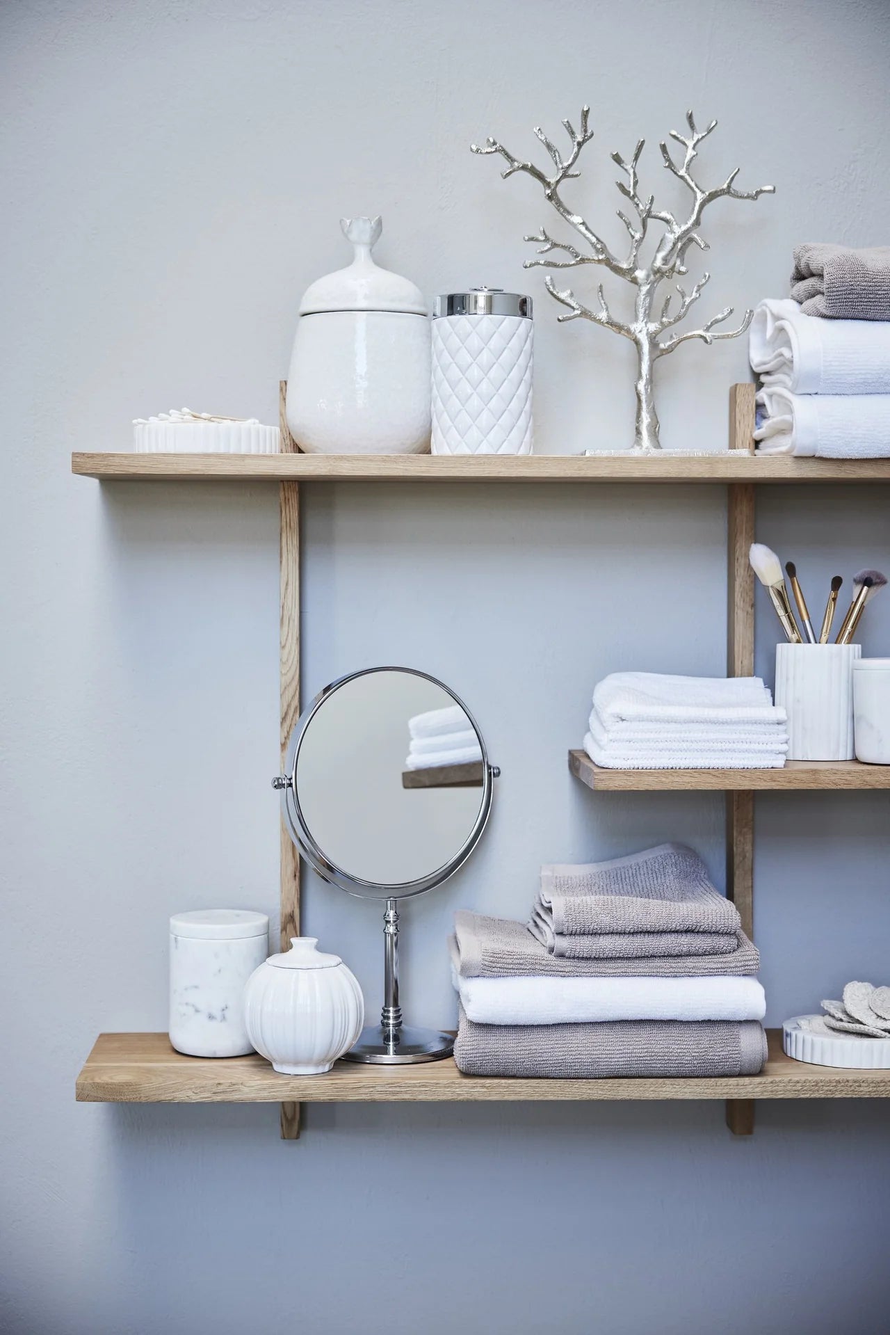 
Boîte de conservation « Portia » Ø 14 cm - Blanc