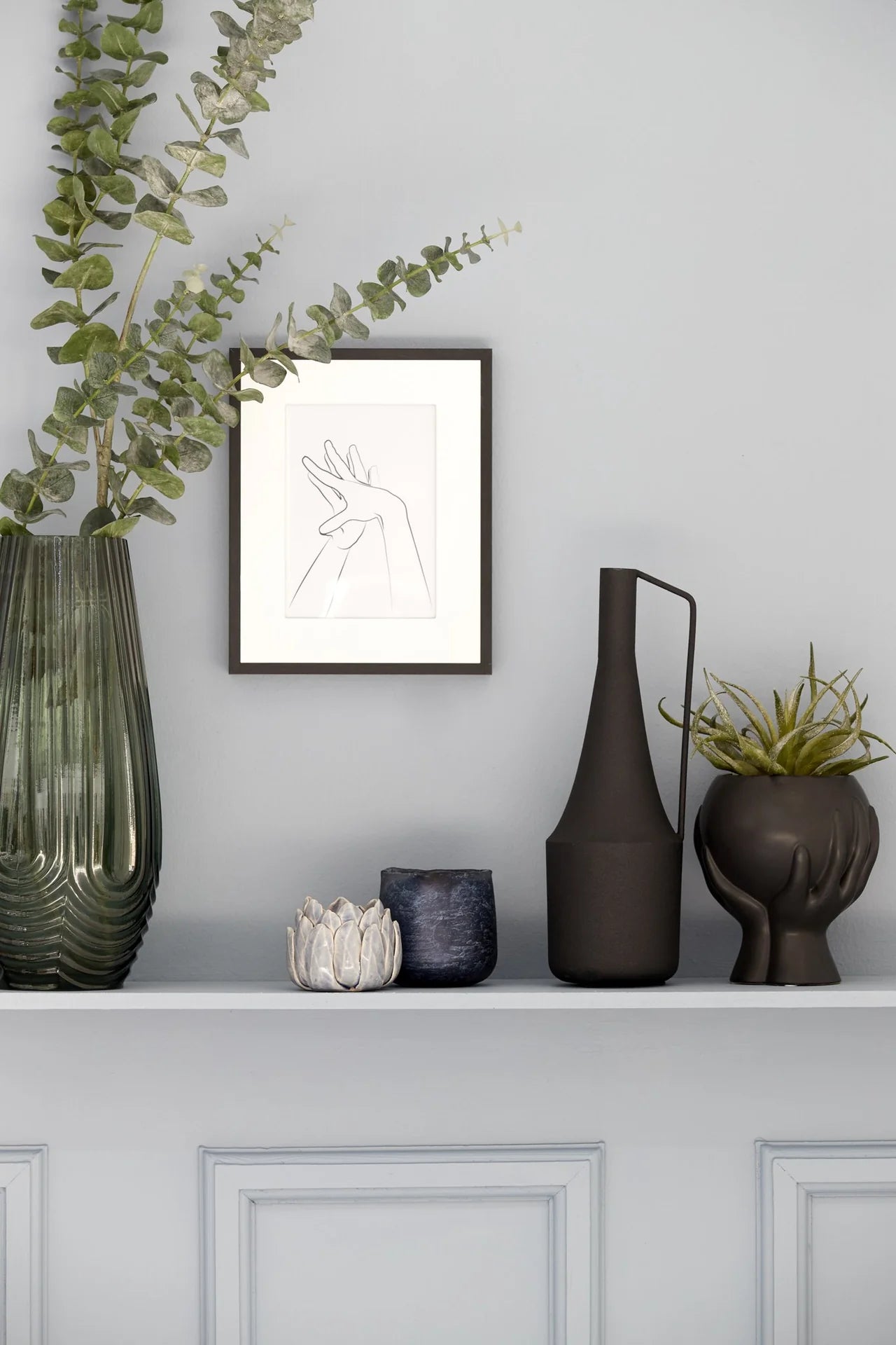 
Small Designer Flower Pot & Vase "Haniya"