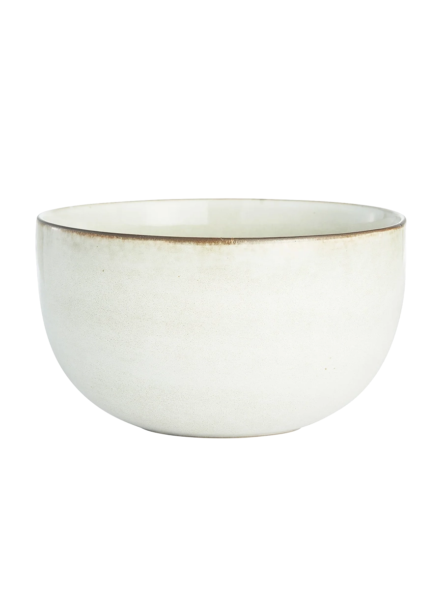 
Handcrafted Cereal Bowl "Amera" - Beige