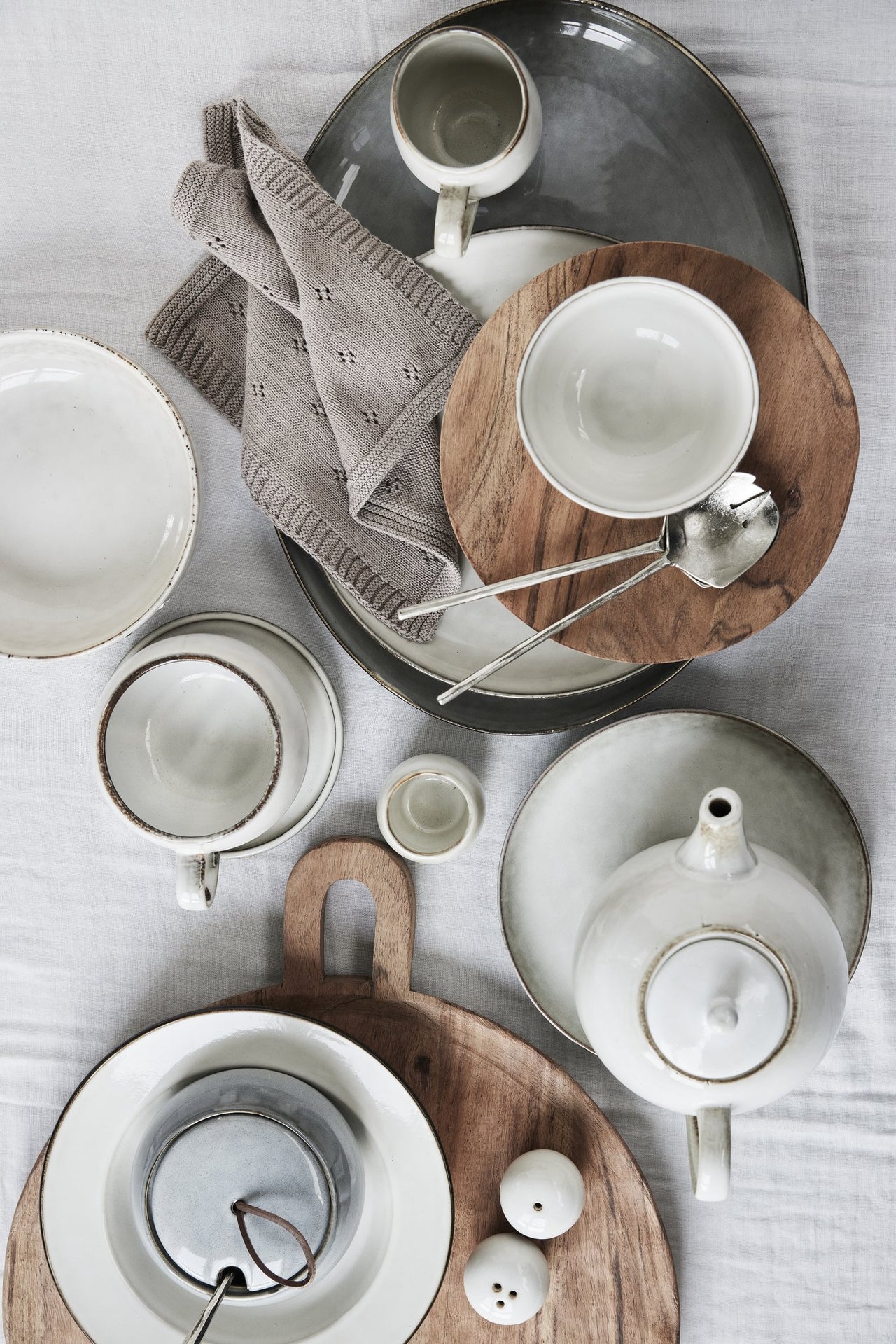 
Handcrafted Cereal Bowl "Amera" - Beige