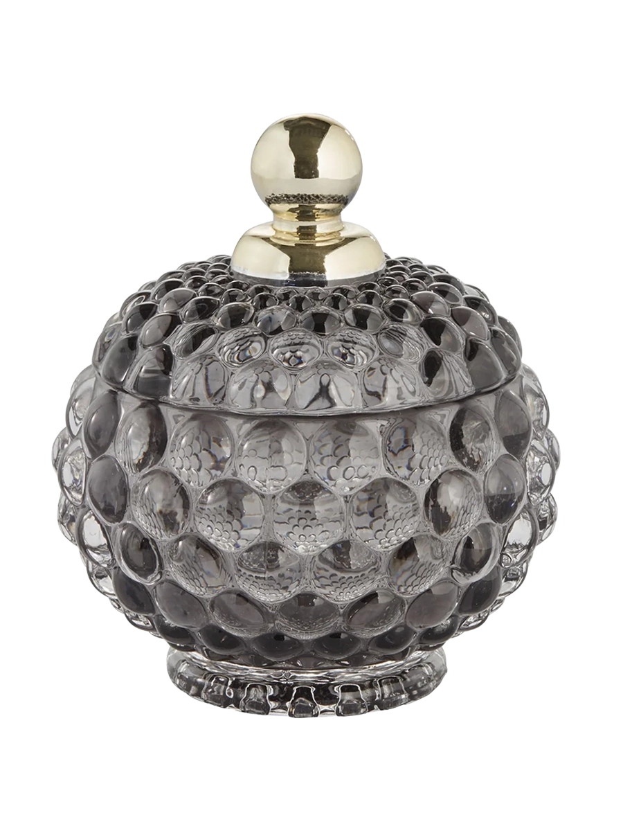 
Boîte de rangement ronde « Miya » - Anthracite