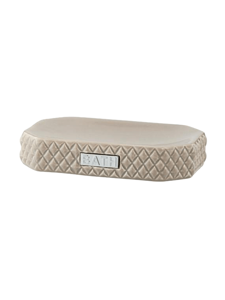 
Seifenschale „Marion“ 25 x 9 cm - Taupe