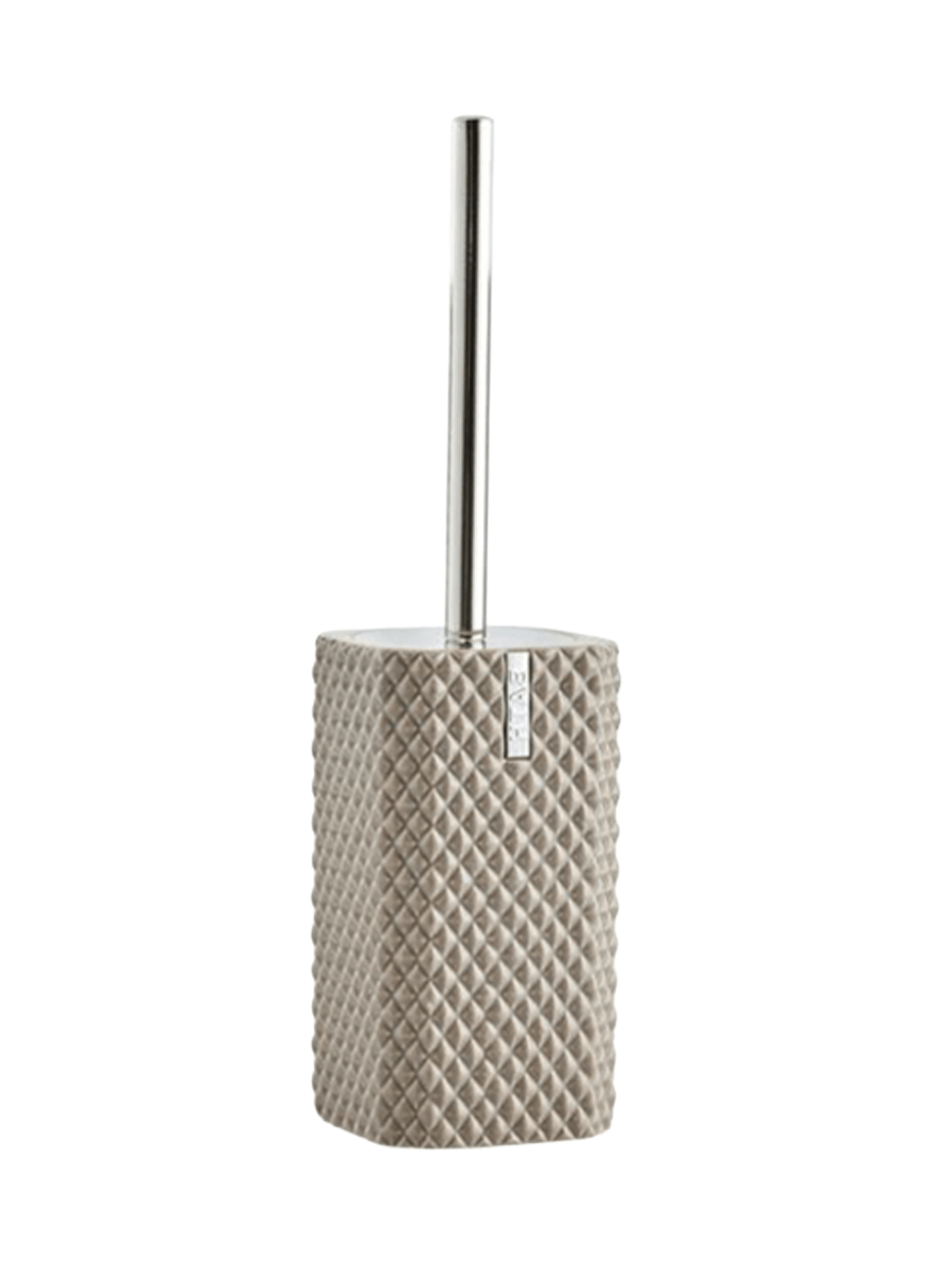 
Toilettenbürste „Marion“ 10 x 39 cm - Taupe