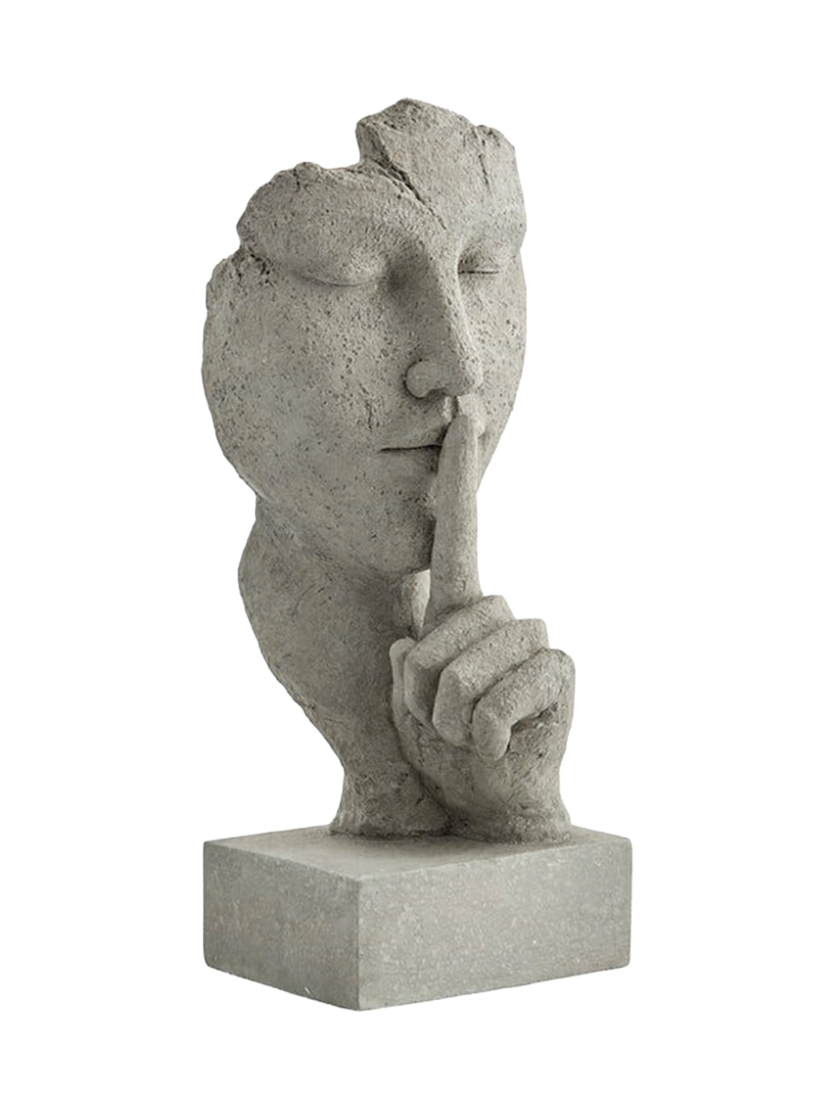 
Dekorationsfigur „Serafina Finger auf Mund“