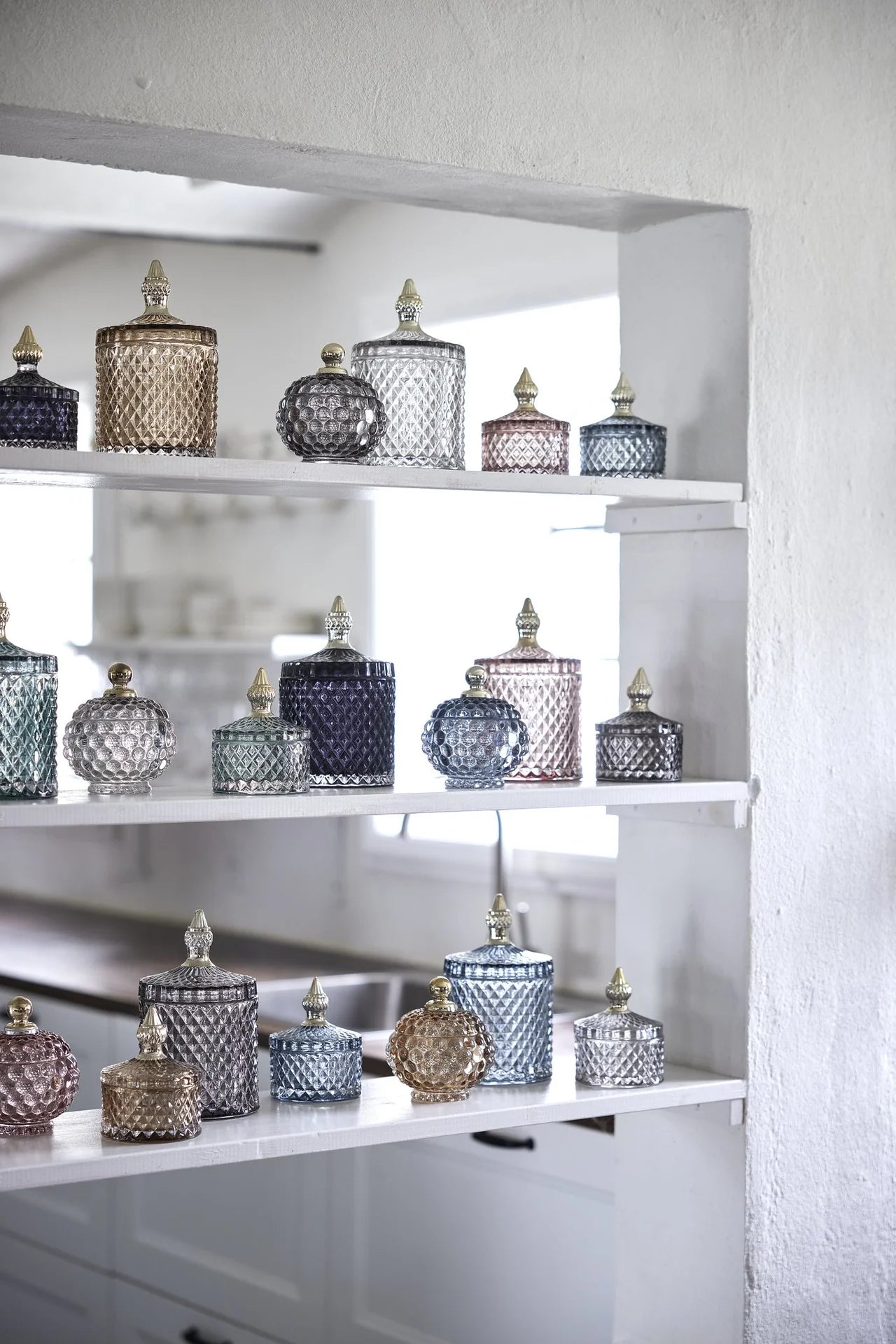 
Petite boîte de rangement « Miya » - Violet